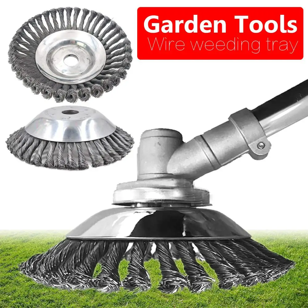 Газонокосилка из нержавеющей стали газонокосилка триммер для травы резак топ