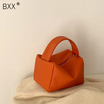 

[BXX] PU Leather Small Bags For Women 2020 Autumn Winter Fashion Handbags Vintage Ladies Travel Shoulder Crossbody Bag HO236