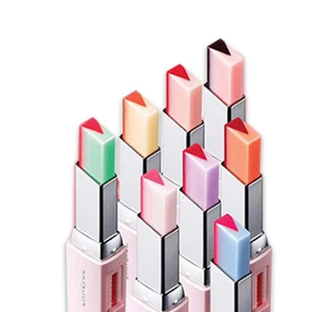 

Fashion Korean Bite Lipstick V Cutting Two Tone Tint Silky Moisturzing Nourishing Lipsticks Balm Lip Cosmetic