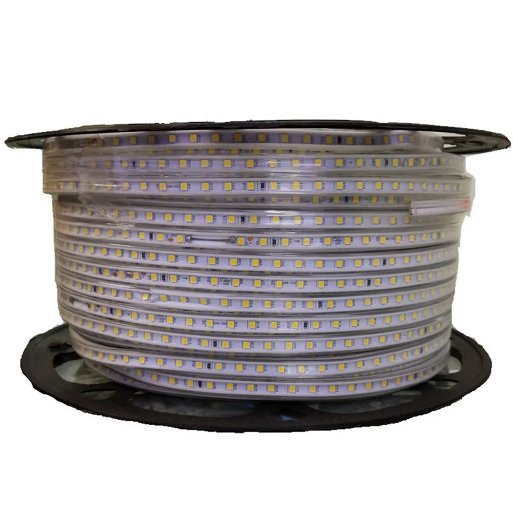 220V LED Strip Light RGB SMD 5050 Waterproof flexible neon lights Outdoor decoration lamp Phone APP Remote control 10/20/30/50M - Испускаемый цвет: RGB controllerless