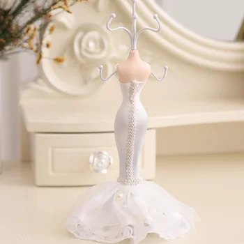 

Wedding Dress Jewelry Stand Fashion Earrings Ear Studs Jewelry Show Plastic Jewelry Display Rack Metal Stand Organizer Holder