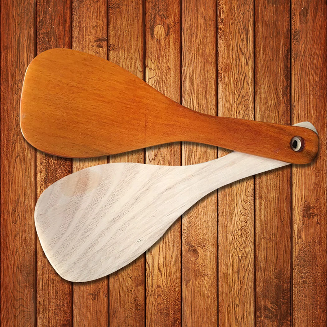 1pc Cooking Spatula Non Stick Kitchenware Wooden Cooking Utensil Heat Resistant Kitchen Supplies Tools Kitchen Gadgets