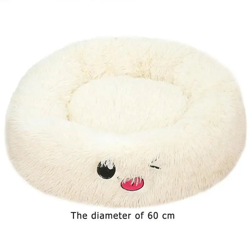 Super Soft Dog Bed Washable long plush Dog Kennel Deep Sleep Dog House Velvet Mats Sofa For Dog Chihuahua Dog Basket Pet Bed