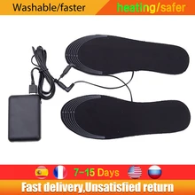 

New Heated Shoe Insoles 36-46 Size USB Chargeable Washable Unisex Electrically Heating Winter Warm Thermal Feet Warm Sock Pad