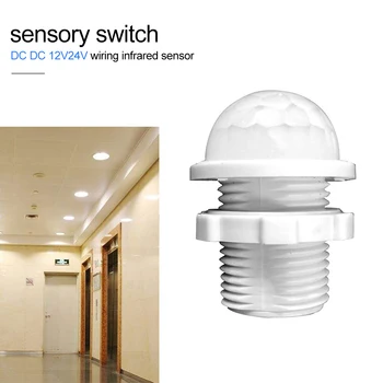 

Mini Light Switch PIR Sensor Detector Smart Switch LED 12V 24V PIR Infrared Motion Sensor Switch Auto On Off Dropshipping