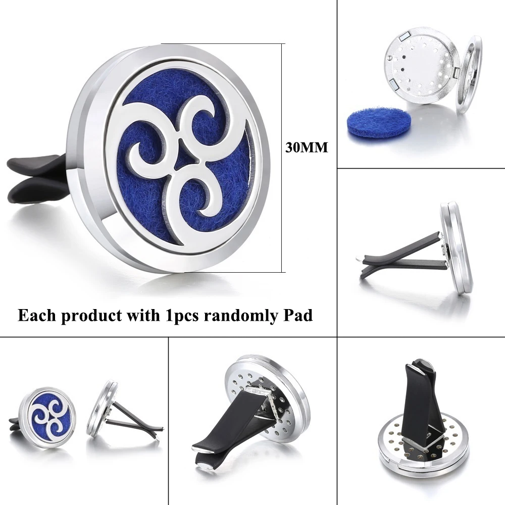 Новинка 2019 Подвеска для ароматерапии цвета розового золота из нержавеющей стали