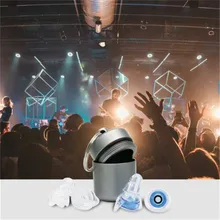 1 Pair Ear Plug Noise Cancelling Hearing Protection Earplugs for Concerts Musician Motorcycles Reusable Silicone Ear Plugs