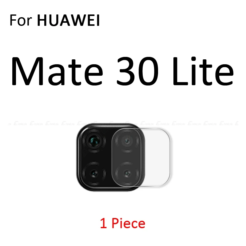 Задняя Защитная пленка для объектива камеры для HuaWei mate 30 20 X P30 P20 Pro Honor View 10 8X Lite P Smart Z закаленное стекло - Цвет: For Mate 30 Lite