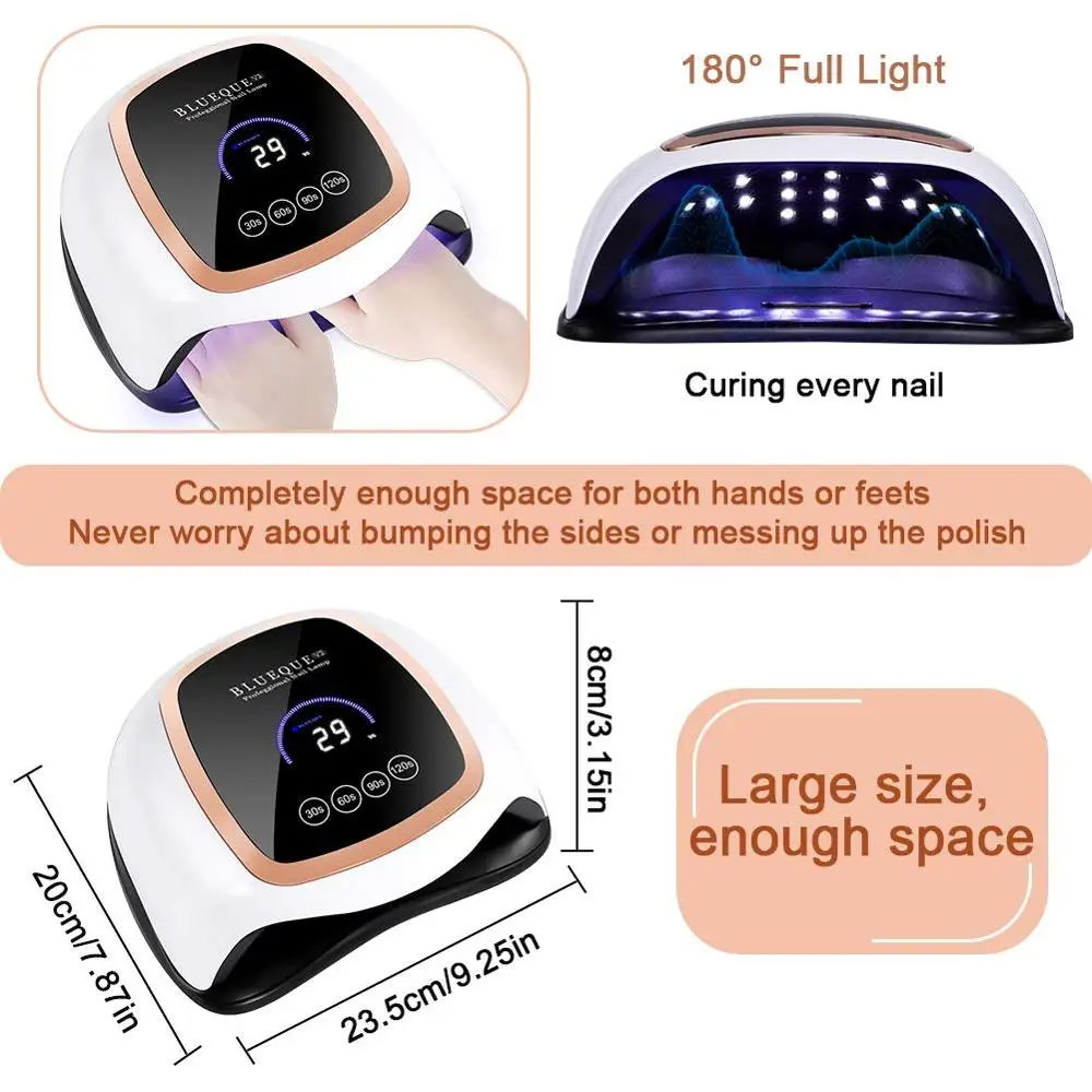 Лампа SUN X5 Plus УФ/LED для сушки ногтей маникюрная сушилка гель лака лампы всех видов