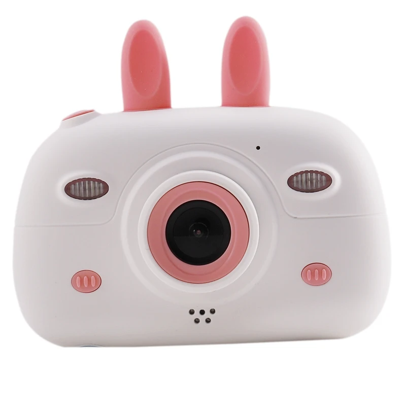 

1080P Digital Video Camera Rechargeable Child Camcorder Shockproof Kids Toy Camera with 2.4 Inch IPS Screen,16GB TF Card, Gift f