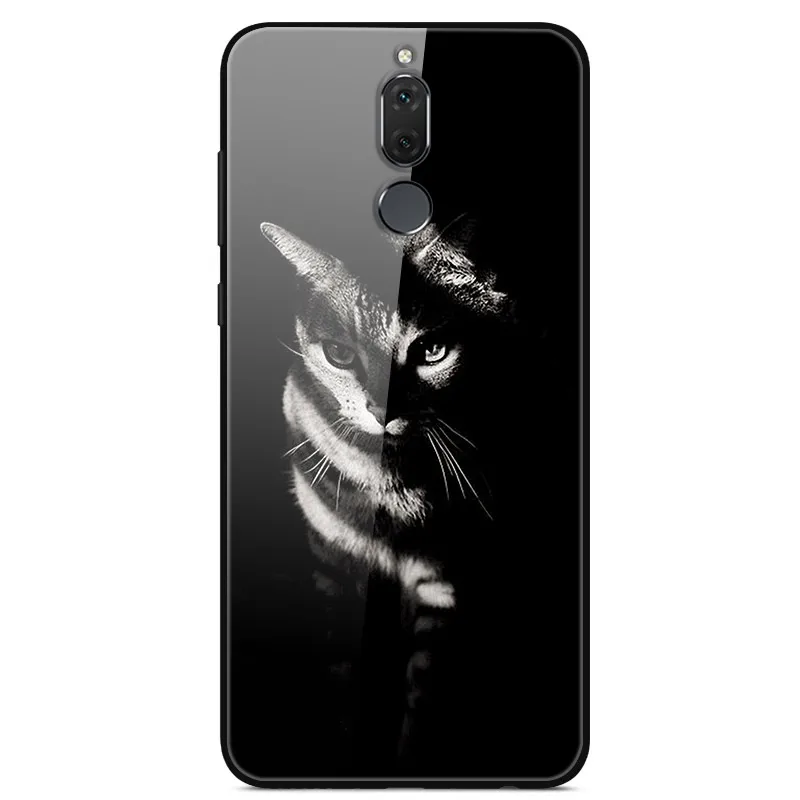 Для huawei mate 10 Lite чехол для телефона, закаленное стекло, жесткие чехлы для huawei Nova 2i чехол mate 10 Lite 10 Lite Nova2i, мягкий бампер - Цвет: 58