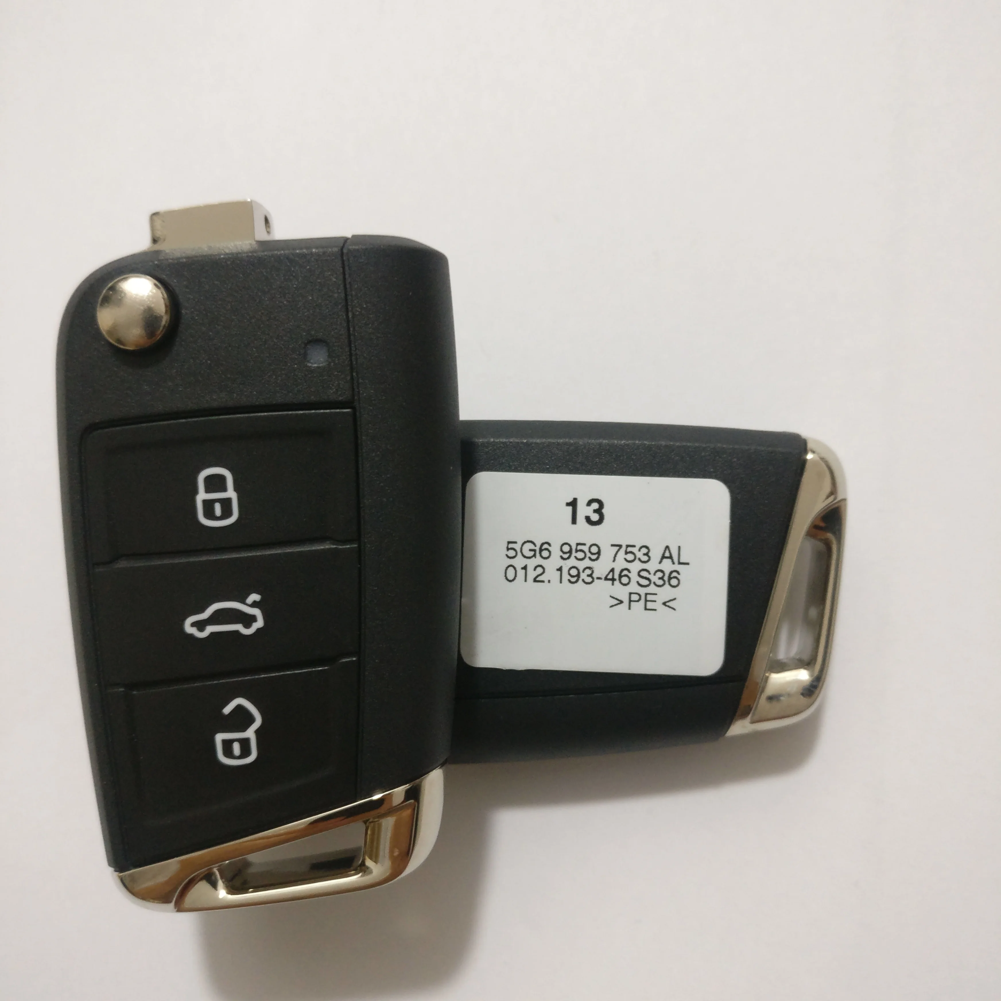 315 МГц флип дистанционный ключ для V-W Golf 7 MQB