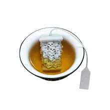 1 шт. силиконовый ситечко для чая в пакетиках ПЕРФОРИРОВАННОЕ ситечко для трав и специй фильтр диффузор кухонные кофейные чайные инструменты