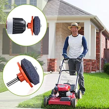 4pcs Lawn mower sharpener blade for any power drill bit for knife sharpening grass cutter sharpeners cropper tool sander