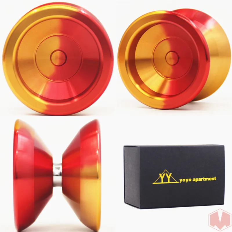 Новое поступление yoyoквартиры погремушка YOYO 1A 3A 5A 7075 Алюминиевый сплав Металл Профессиональный Йо