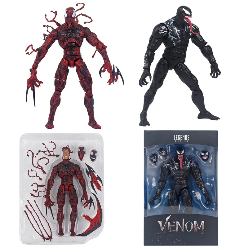 

Marvel Avengers Venom Let There Be Carnage Toys Spiderman Action Figure Anime Christmas Gift Children Toy Free Shipping Items