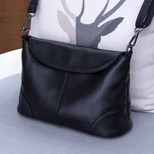 Новая женская сумка Большая вместительная кожаная сумка простая сумка через плечо