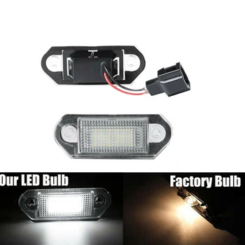 

Car LED License Number Plate Light For-VW Golf MK3 Skoda