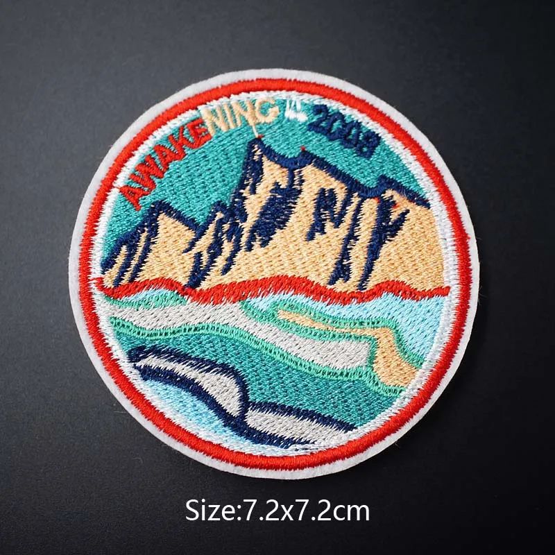 Серый Забавный кот DIY матерчатые нашивки Mend украшения железа на патч одежда шитье украшения аппликация вышивать на пачках для одежды - Цвет: Серый