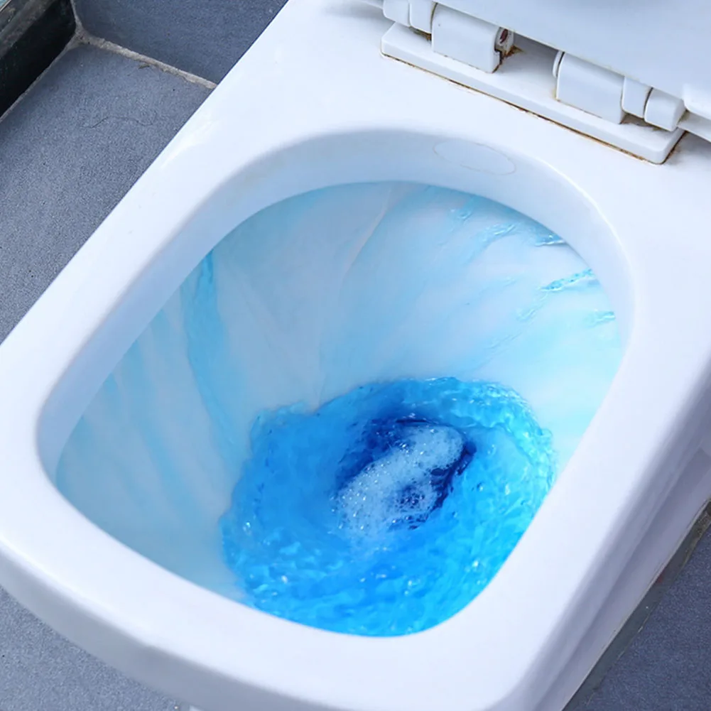 

Flush Bottled Toilet Cleaner Deodorizes Bathroom Portable Hotel Automatic Home Blue Bubble Helper Fragrance Magic Drain
