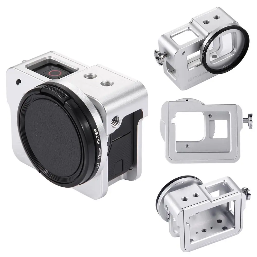 Go Pro многофункциональная алюминиевая защитная клетка страховая рамка Корпус чехол для Hero 6 аксессуар для камеры Запчасти