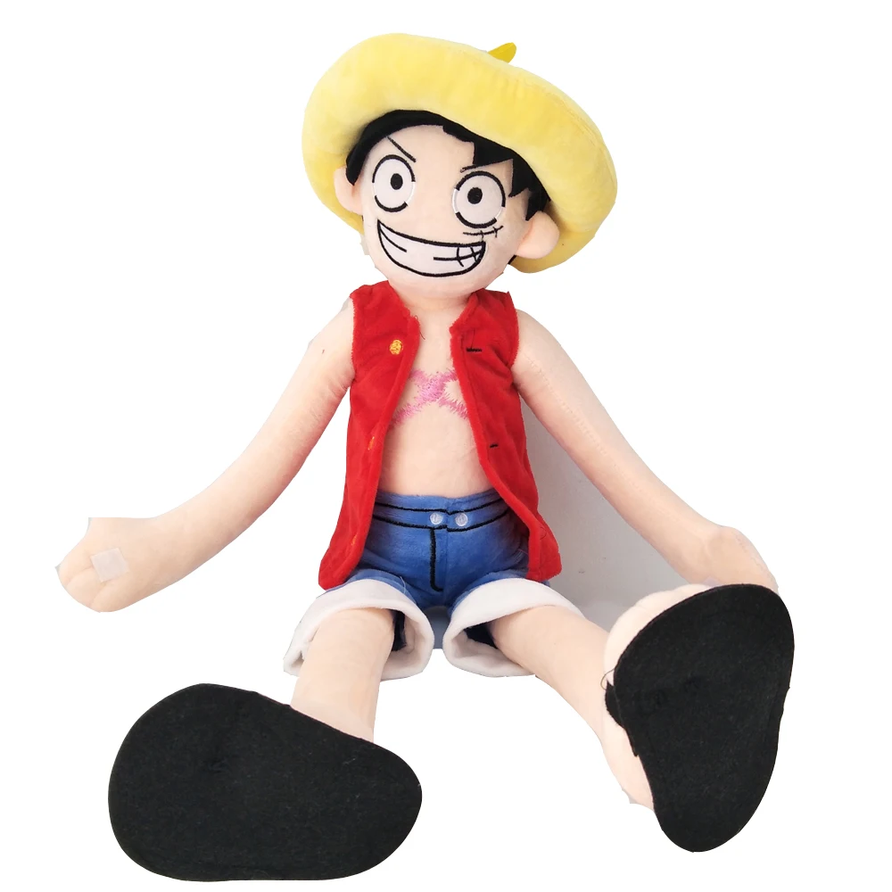 

Детский Рождественский подарок на день рождения, Luffy, пиратский король, Детская плюшевая игрушка