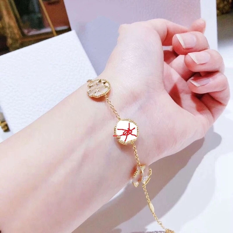 Горячее предложение, 5 звезд, Круглый Компас, звезда, очаровательный браслет, 925 пробы, серебристый белый жемчуг, корпус, роза, DES Compass, женские свадебные украшения