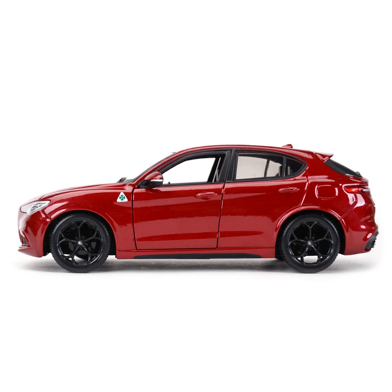 Bburago 1:24 Alfa Romeo Stelvio SUV Car Static Die Cast Vehicles Collectible Model Car Toys 4