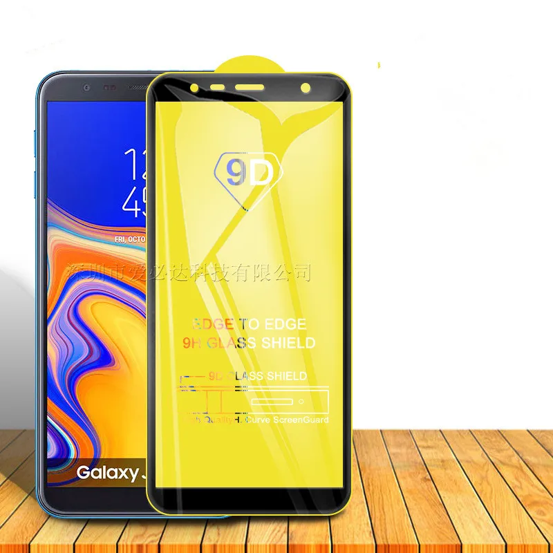 9D защитное закаленное стекло для полного экрана Samsung Galaxy J4 core/J4 2018/J2 pro core/J2 Pure/J2 |