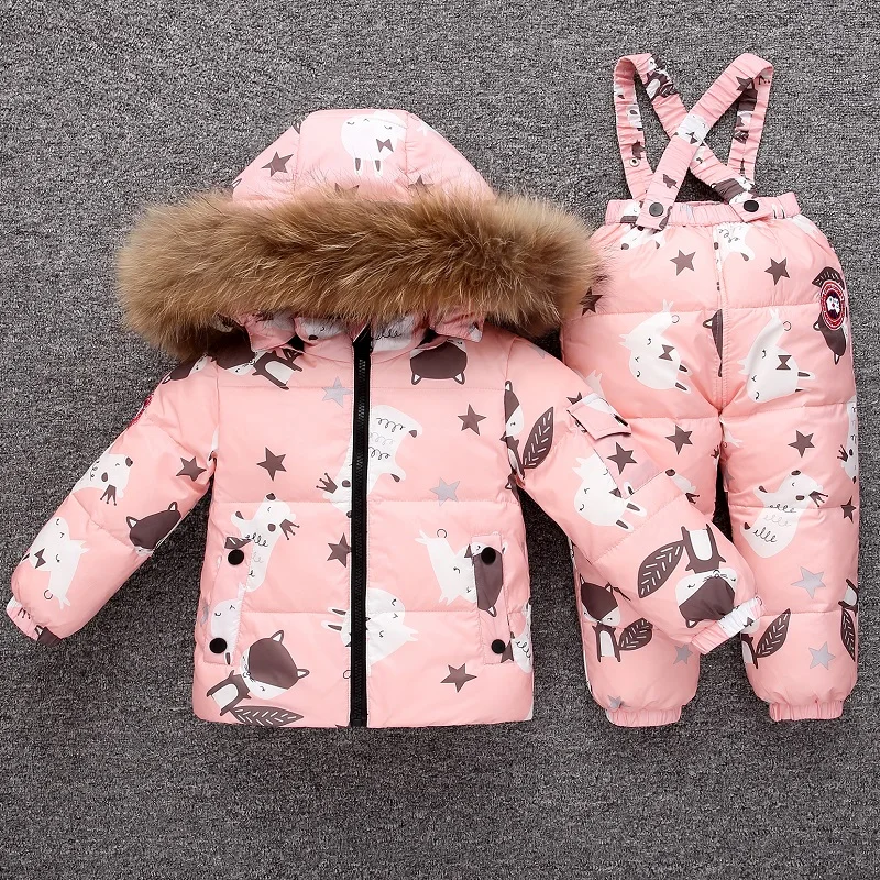

ULKNN 2019 Baby Winter Snowsuit Warm Down Jacket Overalls Infant Girl Clothes Set 1-4 Years Kids Toddler Boys Jumpsuit Suit