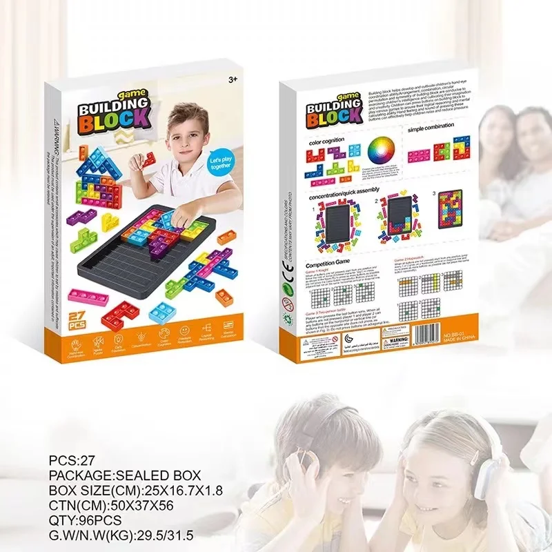 Kids Silicone Toy Kit, Early Educational Press Type