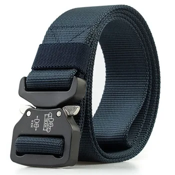 

EWQ / New multi-color nylon camouflage cobra buckle outdoor wear-resistant pull-resistant anti-detachment tactical belt 9Y411