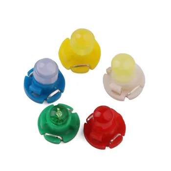 

Automobile Led Instrument Lamp T3 T4.2 T4.7 1smd Super Bright 1 Led Instrument Panel Light Reading Light Indicator Car Lights
