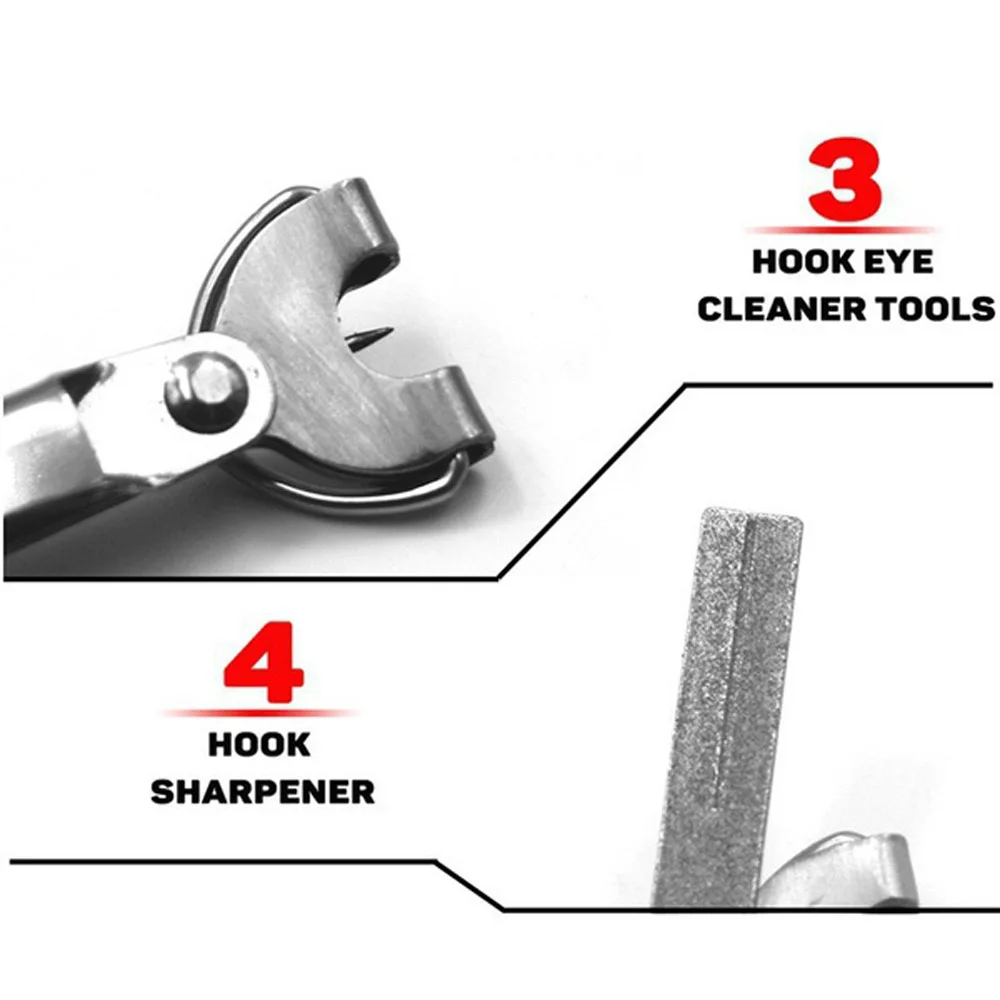 Fishing Tools 4 in 1 Fast Tie Nail Knotter Line Cutter Clipper Nipper Hook Sharpener Fishing Tackle fishing tools fishing tool fishing tackle fishing accessories