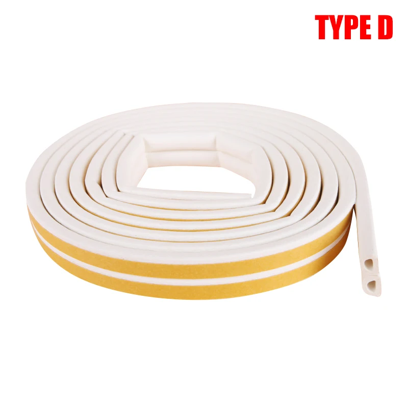 

Door Weather Stripping Window Seal Strip Self-adhisive Foam Weather Strip Door Seal Soundproof QP2