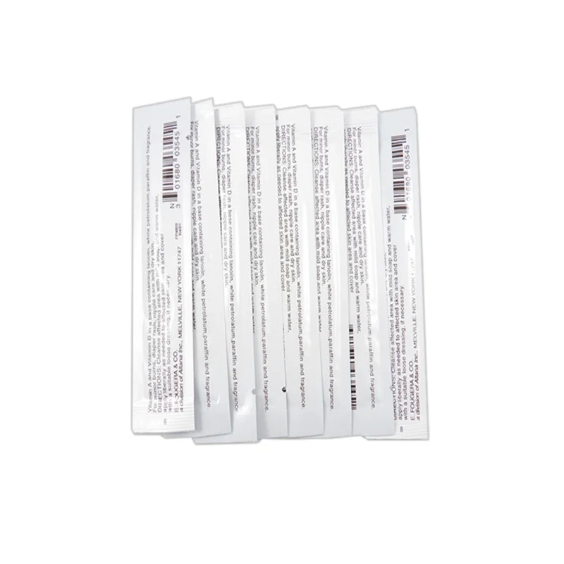 New 100 Pcs/ Bag Tattoo Recovery Cream Vitamin A+vitamin D Ointment Top