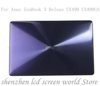 

For ASUS ZenBook 3 Deluxe UX3490U UX490 UX490U UX490UA LCD glass display complete assembly 14 inch upper part 1920X1080