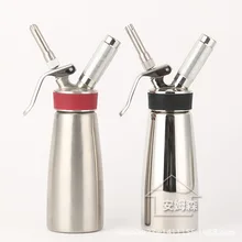 От производителя AMC 304 из нержавеющей Стали смазочный пистолет взбитые кремы пенообразователь бутылка для цветочного изготовления пистолет сифон бутылка