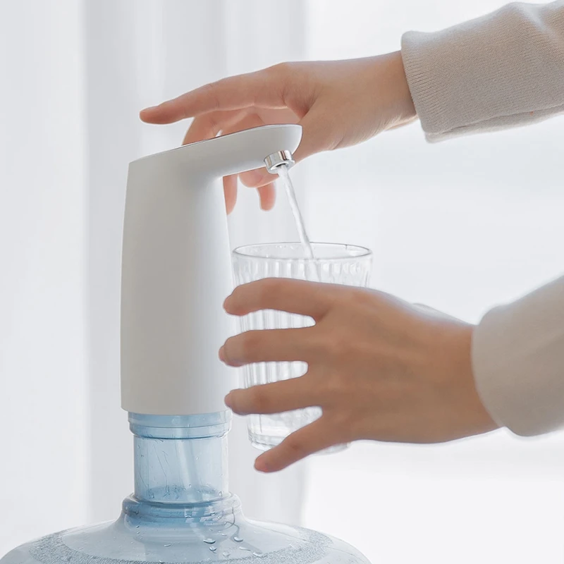  XIAOMI Mijia Water Pump Automatic Drinking Water Bottle Pump USB Charger Smart Dispenser Wireless E - 4000268848734
