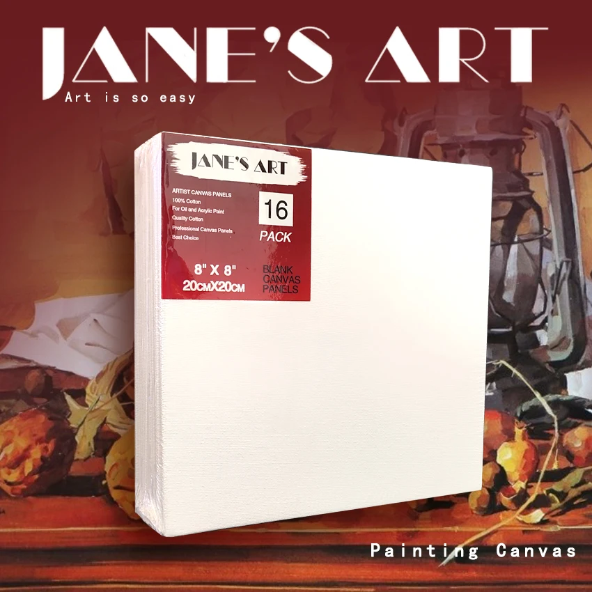 Time 4 Crafts 8x8 Canvas Panel shrink wrap
