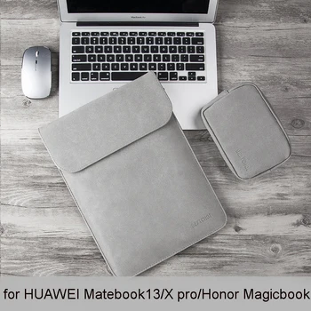 

Men Laptop sleeve case for HUAWEI Matebook 13/x pro Laptop bag cover for HUAWEI honor Magicbook Women 14 inch Ultrabook Case 13"