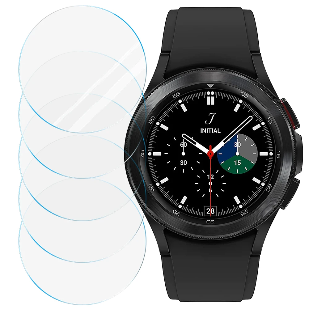 Закаленное стекло для Samsung Galaxy Watch 4 Classic 42 мм 46 защита экрана от царапин Classic1/2/3/4/5