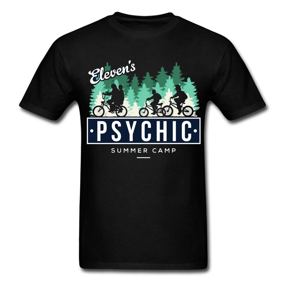 

Eleven Stranger Things Forest Cycle Biker T Shirts Dustin Demogorgon Funny Stranger Things Design Popular Tshirt Men 100 Cotton