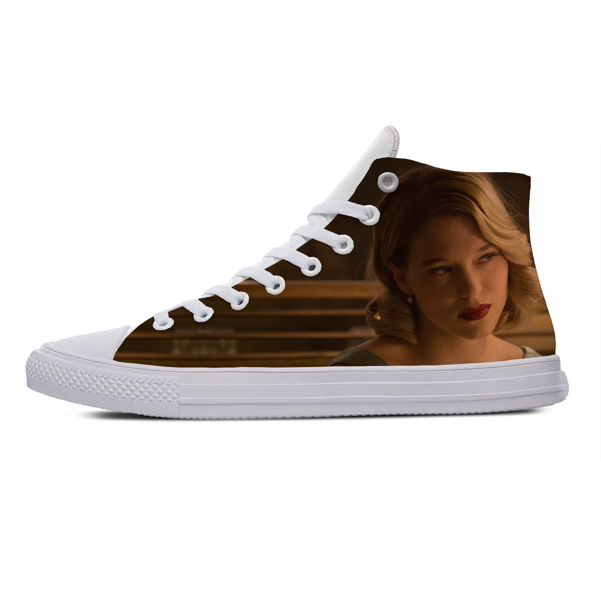 

2019 Hot Cool Fashion Summer Lace Up Casual Shoes Handiness Breathable Sneakers 3D Print Action Movie For Men Women Spectre