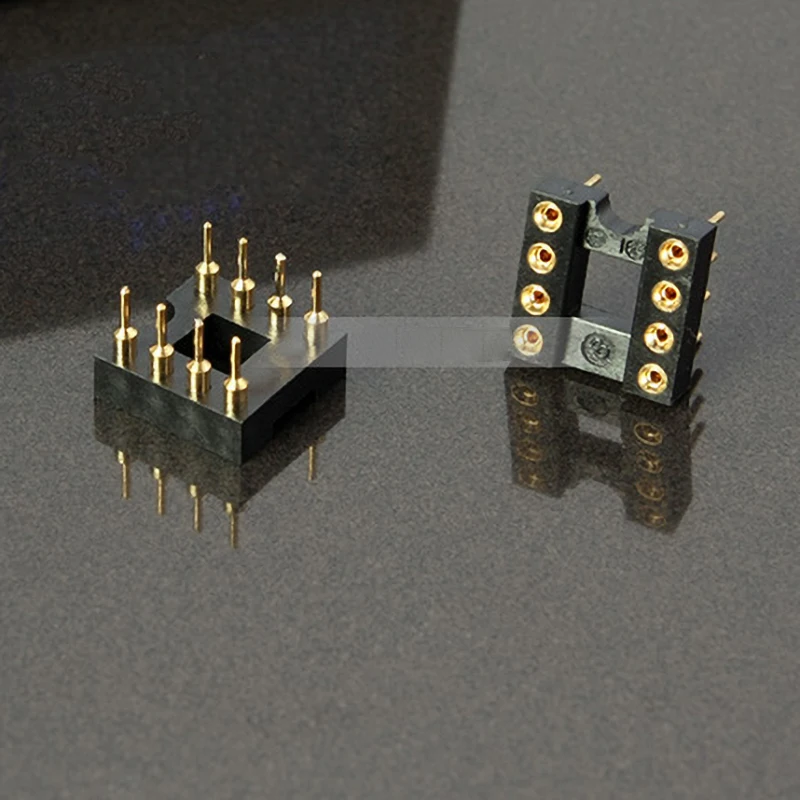 5pcs 8P Audio Op Amp Gold Plated IC Sockets Adaptor DIP8 8Pins Connector DIP Socket electrical sockets,universal socket adapter,electrical power socket,power socket adapter,power plug adapter,socket holder