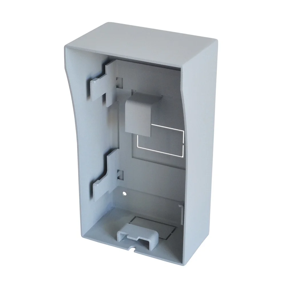 Surface mounted box HIK IP видеосвязь комплект, многоязычный HD, RFID панель и WiFi монитор, IP дверной звонок, водонепроницаемый - Цвет: Surface mounted box