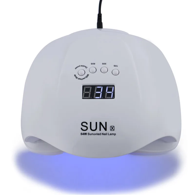 SUN X5 MAX УФ светодиодный светильник 80 Вт Сушилка для ногтей с автоматическим датчиком ЖК-дисплей 45 светодиодный Сушилка для ногтей лампа для маникюра гель