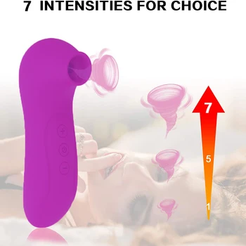 Powerful Vagina Clit Sucking Vibrator Clitoris Sucker Sex Toy for Woman Stimulator Waterproof Nipple Vagina for Adults Couples 3