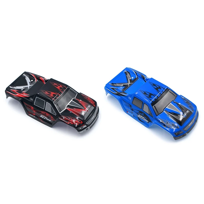 2X Car Body Shell Cover Case For Wltoys A979 A979-04 1: 18 RC Upgraded Part Black & Blue | Игрушки и хобби