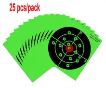 Splatter Targets - 8 Shooting Targets Paper Card - Bullseye Reactive Shooting Upon Impact - Gun - Rifle - Pistol - (25PCS) iprs protection and their impact upon fdi gdp growth